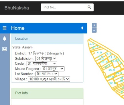 भू नक्शा असम
