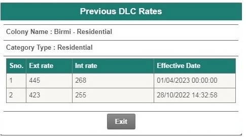 dlc rate