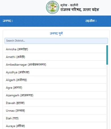 उत्तर प्रदेश राज्य के सभी जनपद