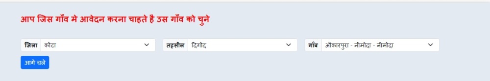 जिला, तहसील और गांव